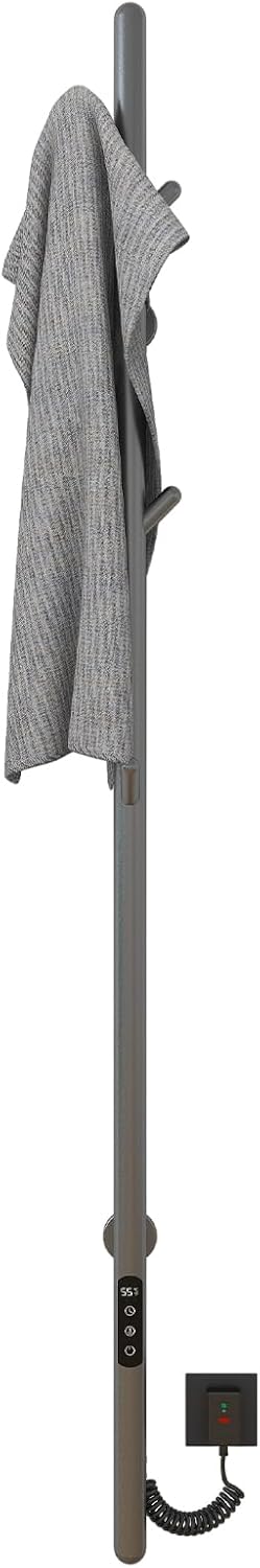 OihPaw Sèche serviette électrique,Chauffe-Serviettes à thermostat Intelligent WiFi,Porte-Serviettes électrique,Fonction de synchronisation,1500x32mm - G01