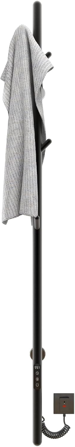 OihPaw Sèche serviette électrique,Chauffe-Serviettes à thermostat Intelligent WiFi,Porte-Serviettes électrique,Fonction de synchronisation,1500x32mm - G01