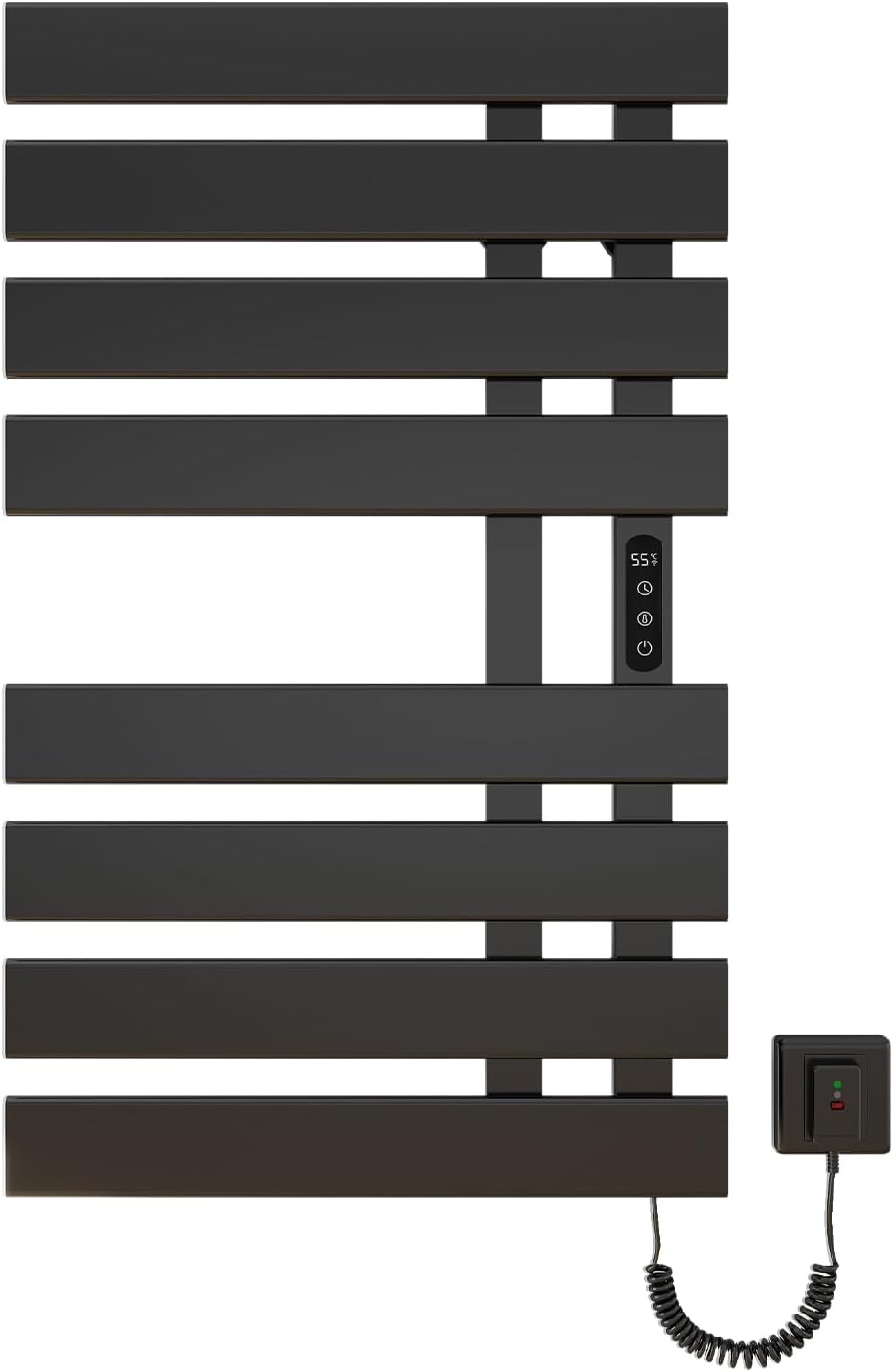 OihPaw Sèche serviette électrique,Chauffe-Serviettes à thermostat Intelligent WiFi,Porte-Serviettes électrique,820X500 cm - G560