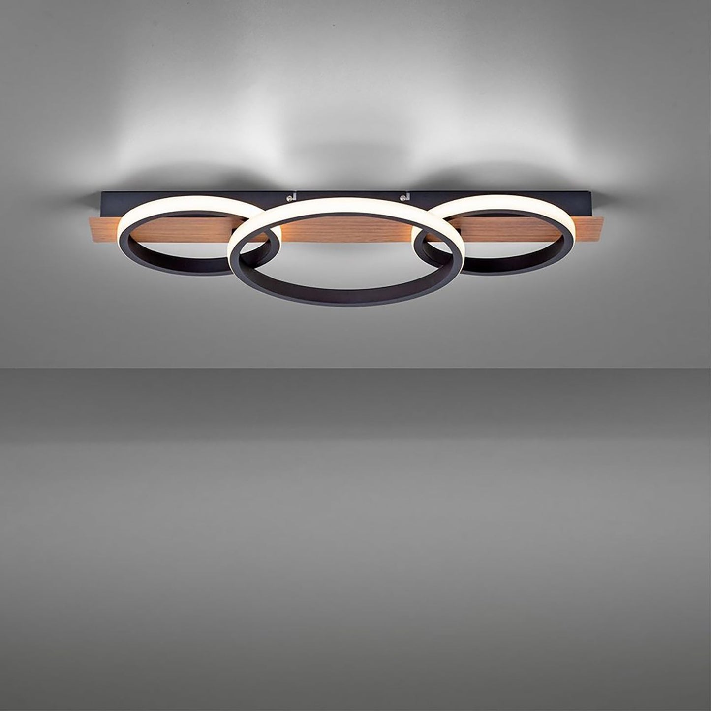 36W Plafonnier LED Dimmable, Luminaire Plafonnier avec Télécommande, Éclairage de Plafond Rond, Plafonnier pour Salle de Bain Chambre Salon Cuisine Couloir