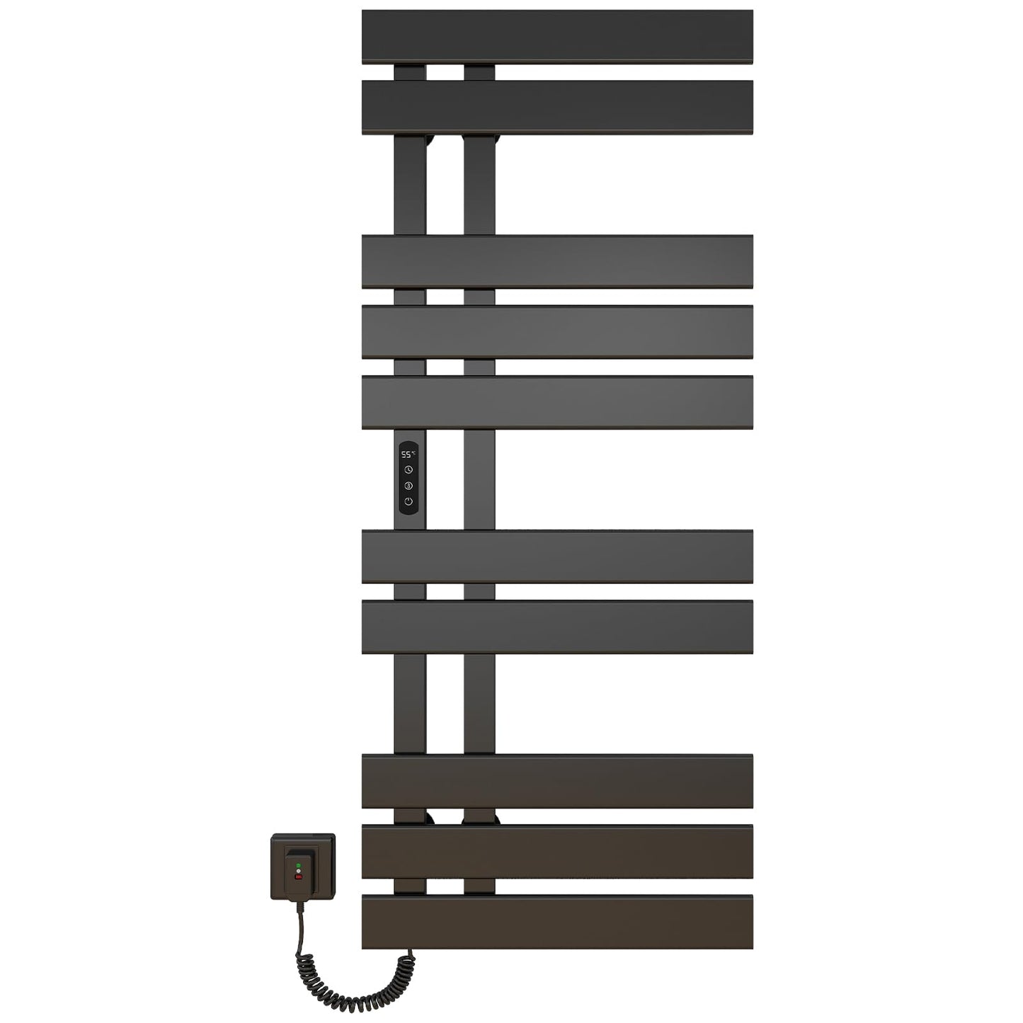 OihPaw Sèche-serviette électrique,Porte-Serviettes électrique, Chauffe-Serviettes Intelligent à Température Constante, Température Réglable - G576