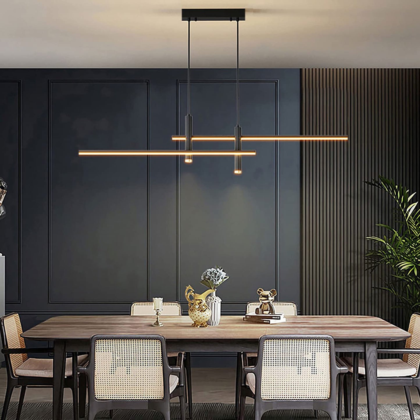 Suspension LED,Plafonnier LED lampe de salon moderne 26W lustre 3000K-6000K Dimmable Lustre LED,chaudbalcon lampe salon chambre d’enfant bureau salle à manger couloir, éclairage intérieur