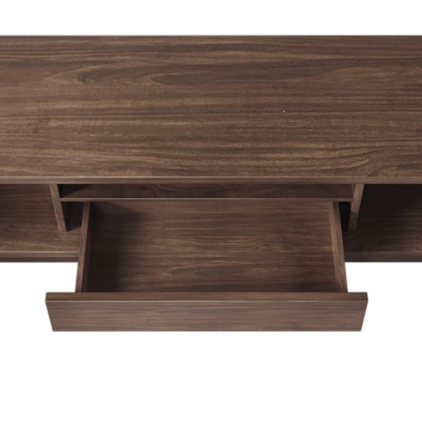 Meuble TV, Table TV avec tiroirs et armoires de Rangement, Meuble TV en Bois de Couleur rétro, Banc TV pouvant contenir jusqu'à 60-69 Pouces, Meuble TV, Meuble TV de Salon Taille 150x40x44,5 cm