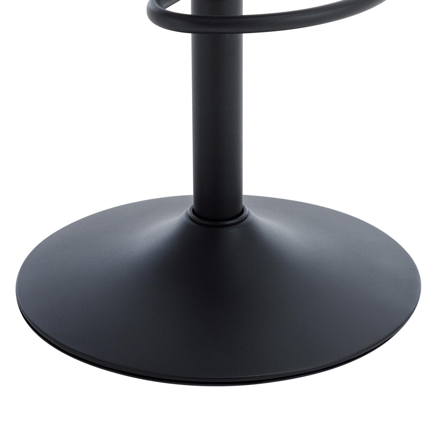 Tabouret Bar Velours Gris, Chaise de Bar lot de 2, Tabourets Réglables Hauteur (56-76 cm), Chaises Pétales avec Repose-pieds, Chaises de Loisirs Modernes, pour Restaurants, Cuisine, Comptoir, Taverne