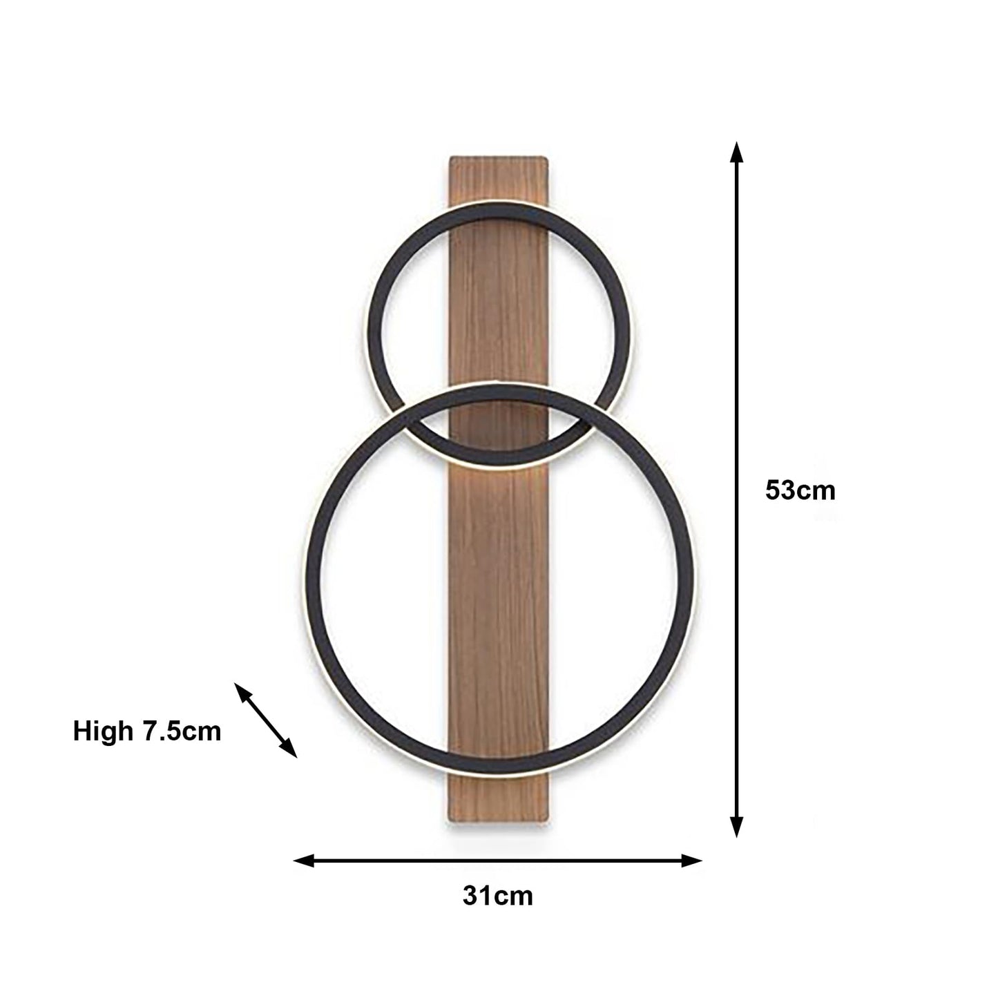 30W Plafonnier LED Dimmable, Luminaire Plafonnier avec Télécommande, Éclairage de Plafond Rond, Plafonnier pour Salle de Bain Chambre Salon Cuisine Couloir