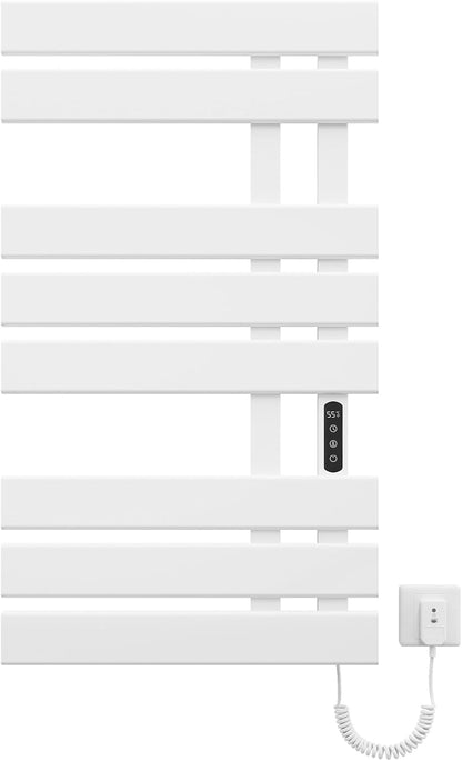 OihPaw Sèche-serviette électrique,Porte-Serviettes électrique,Chauffe-Serviettes Intelligent à Température Constante,Seche Serviette Electrique,Température Réglable, économie d'énergie - G565