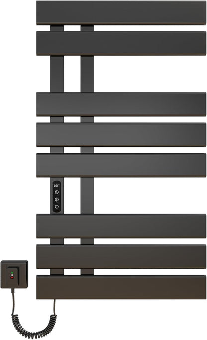 OihPaw Sèche-serviette électrique,Porte-Serviettes électrique,Chauffe-Serviettes Intelligent à Température Constante,Seche Serviette Electrique,Température Réglable, économie d'énergie - G565