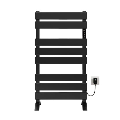 OihPaw Sèche-Serviettes électrique avec étagère,500mm x 880mm sèche-Serviettes avec pieds,313W,écran LED,WiFi Compatible avec App Alexa Google Assistant