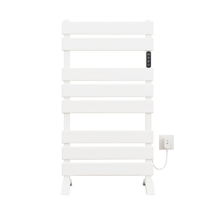 OihPaw Sèche-Serviettes électrique avec étagère,500mm x 880mm sèche-Serviettes avec pieds,313W,écran LED,WiFi Compatible avec App Alexa Google Assistant