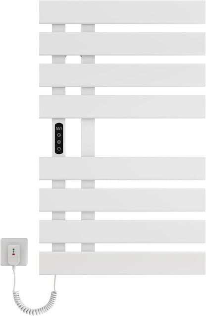 OihPaw Sèche serviette électrique,Chauffe-Serviettes à thermostat Intelligent WiFi,Porte-Serviettes électrique,820X500 cm - G560