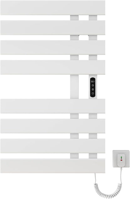 OihPaw Sèche serviette électrique,Chauffe-Serviettes à thermostat Intelligent WiFi,Porte-Serviettes électrique,820X500 cm - G560