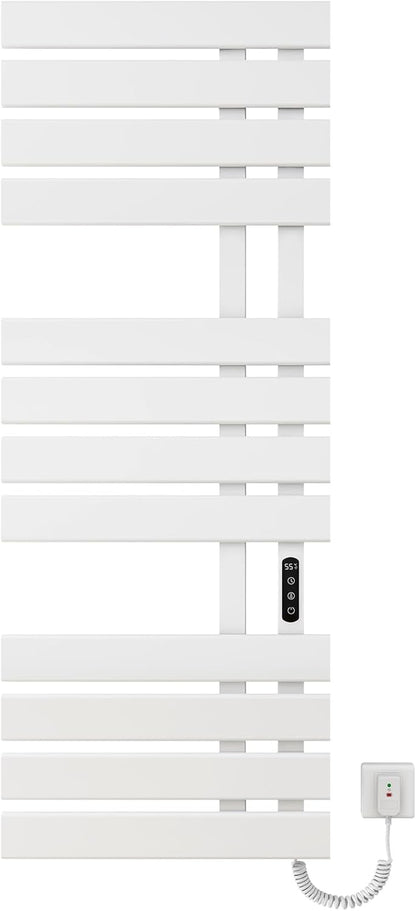 OihPaw Sèche serviette électrique,Chauffe-Serviettes à thermostat Intelligent WiFi,Porte-Serviettes électrique,Radiateur Salle de Bain