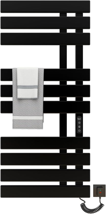 OihPaw Sèche serviette électrique,Chauffe-Serviettes à thermostat Intelligent WiFi,Porte-Serviettes électrique,Fonction de synchronisation,500x1100mm - G580