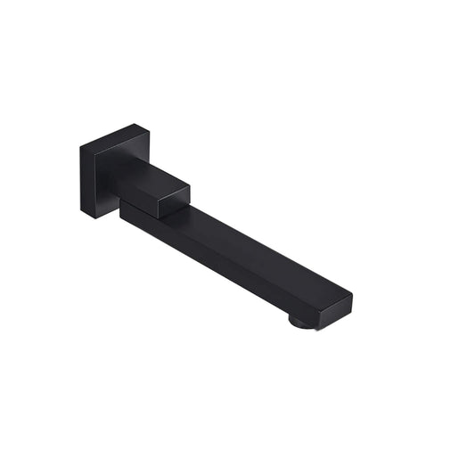 Bec de Baignoire Mural Bec Déverseur pour Baignoire Laiton Robinet de Buse Rotation à 180° Bec Bain Déverseur Robinet de Bec pour Baignoire, G1/2 Connexion