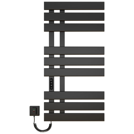 OihPaw Sèche-serviette électrique,Porte-Serviettes électrique,Chauffe-Serviettes Intelligent à Température Constante,Seche Serviette Electrique,Température Réglable, économie d'énergie