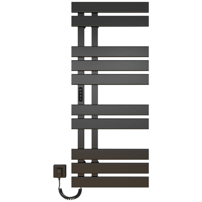 OihPaw Sèche-serviette électrique,Porte-Serviettes électrique, Chauffe-Serviettes Intelligent à Température Constante, Température Réglable - G576