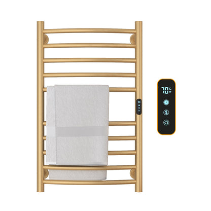 OihPaw Sèche-serviette électrique Mural à 10 Barres,135W Chauffe-Serviettes 450x720mm WiFi Intelligent Porte-Serviettes électrique, Contrôle de Température 30-70℃ & Minuterie