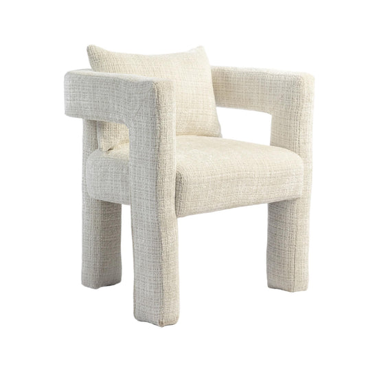 SHUGUANG Chenille Fauteuil de Loisirs, Fauteuil Salon Confortable Fauteuil Velours Utiliser Accoudoirs Creux, Chaise de Lecture avec Coussin Confortable en Vigueur Chambre à Coucher, Salon
