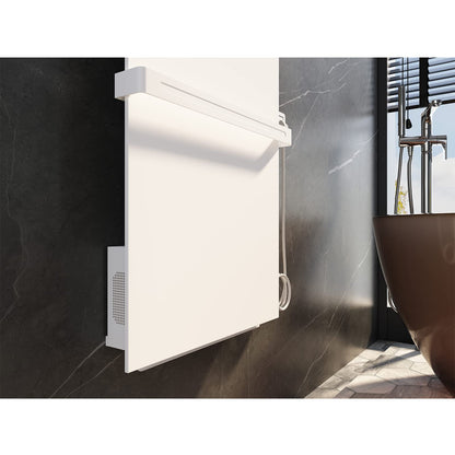 OihPaw Sèche serviette électrique,Radiateur Soufflant 1100X450CM, Porte-Serviettes Chauffant Intelligent avec Minuterie, 4 Modes, 2 Fonctions Chauffe-Serviettes Chauffage Electrique