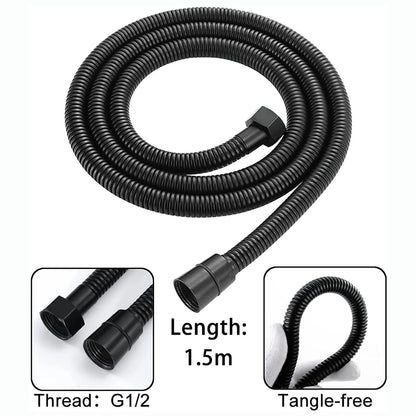 Pulvérisateur de Bidet, Noir Kit Douchette WC en Laiton Pulvérisateur de Bidet à Main Mural Pulvérisateur de Toilette pour Bidet pour l'hygiène Personnelle, le Nettoyage des Toilettes