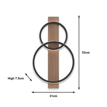 30W Plafonnier LED Dimmable, Luminaire Plafonnier avec Télécommande, Éclairage de Plafond Rond, Plafonnier pour Salle de Bain Chambre Salon Cuisine Couloir